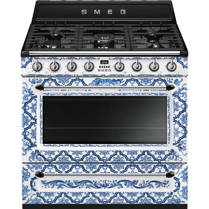 Cocina Smeg TR90DGME9,  Victoria, D&G Bl