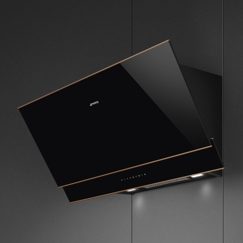Campana Smeg KV694R,  inclinada decoraci