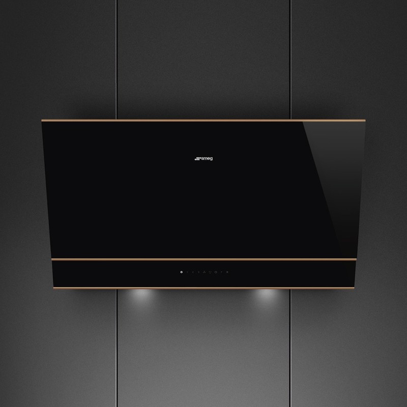 Campana Smeg KV694R,  inclinada decoraci