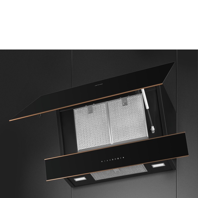 Campana Smeg KV694R,  inclinada decoraci