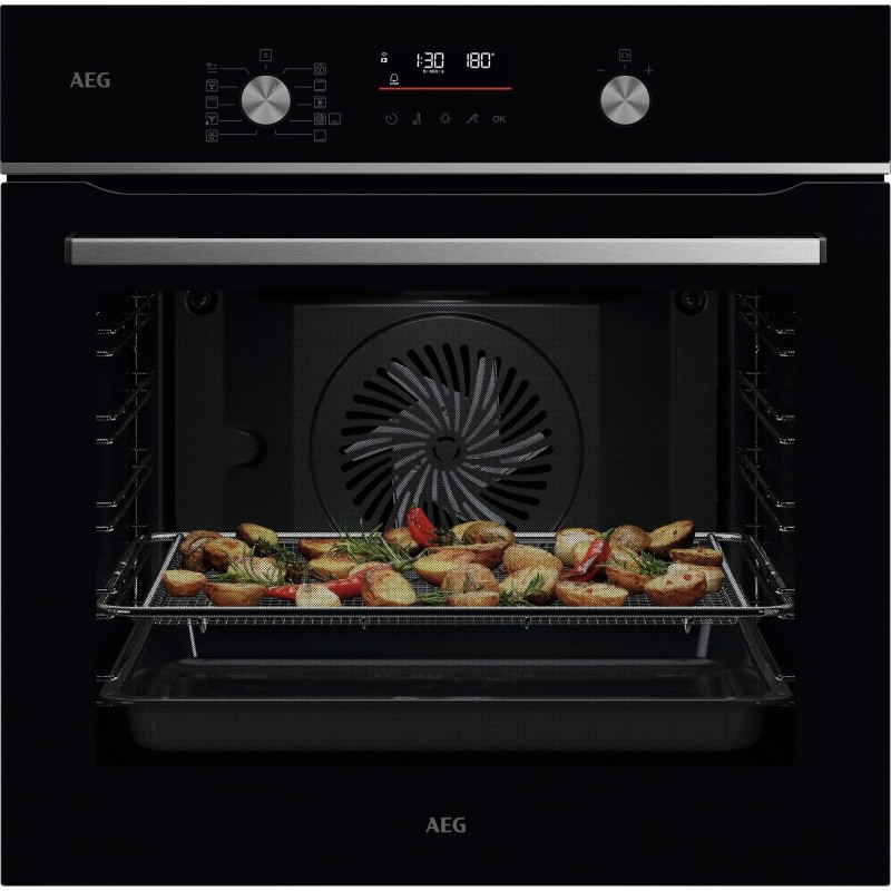 Horno AEG OS6PB511AB, 71 litros, SenseCo