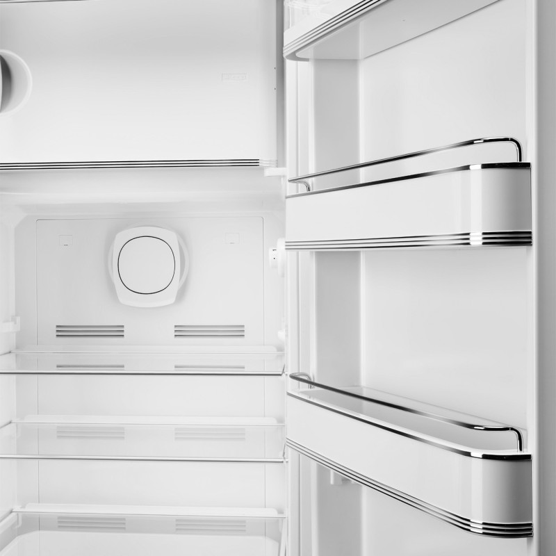 Frig 1p Smeg FAB28RDBLM6, 50' Style, Ven