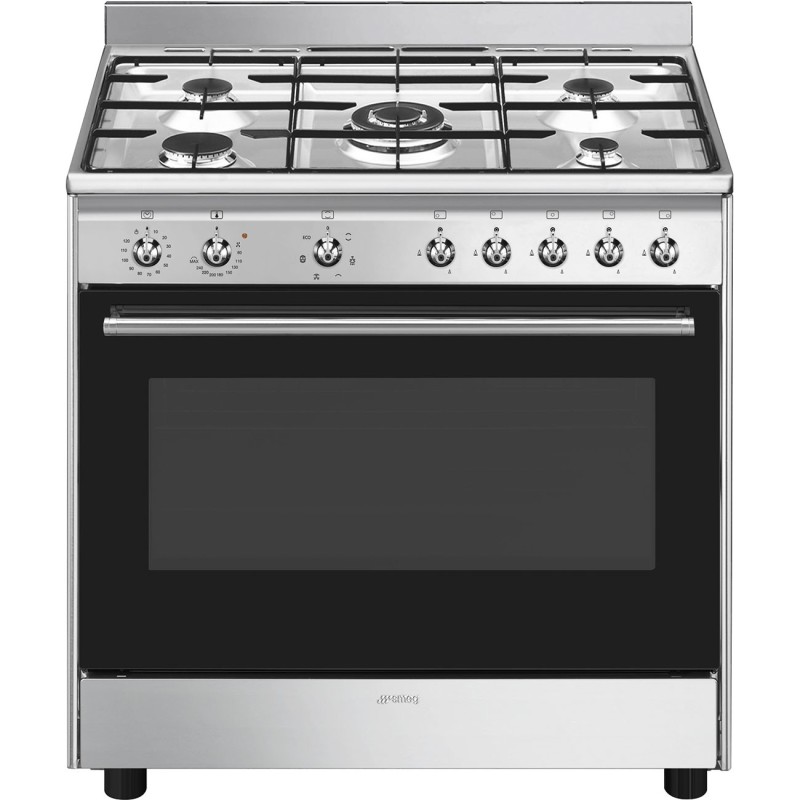 Cocina Smeg CX90GM,  90x60 cm, Concerto,
