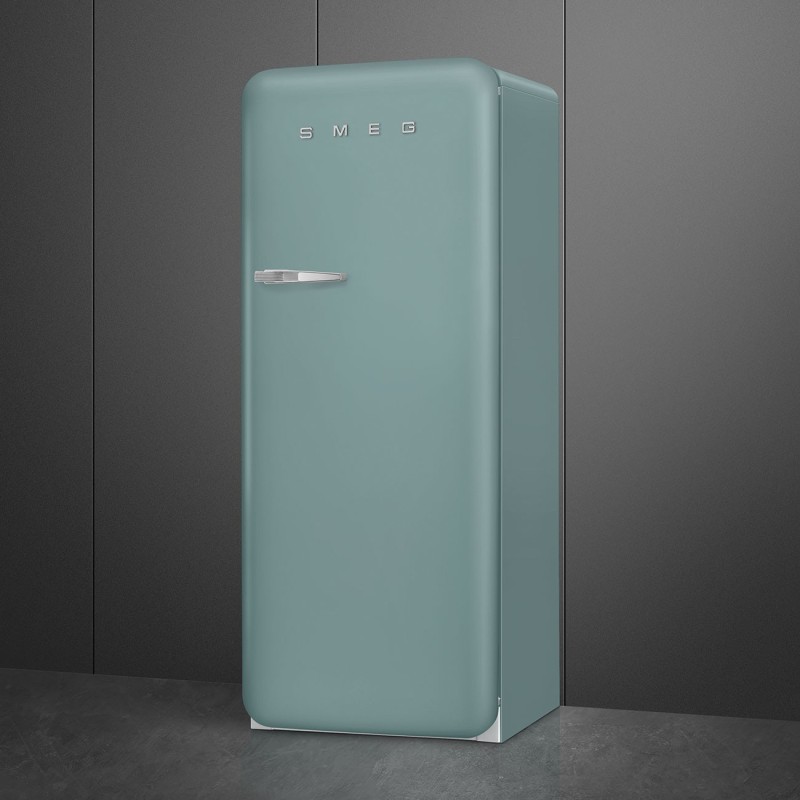 Frig 1p Smeg FAB28RDEG6, 50' Style, Vent