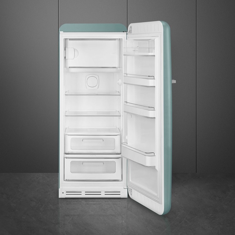Frig 1p Smeg FAB28RDEG6, 50' Style, Vent