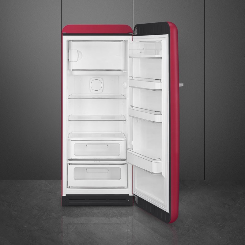 Frig 1p Smeg FAB28RDRB6, 50' Style, Vent