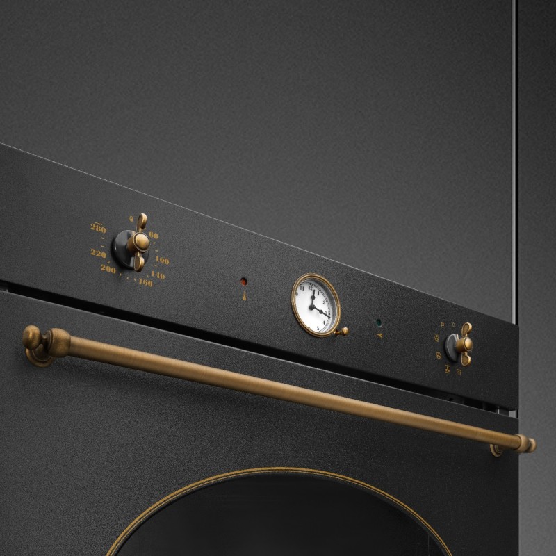 Horno Smeg SFP805AO, Colonial, 60 cm, Co