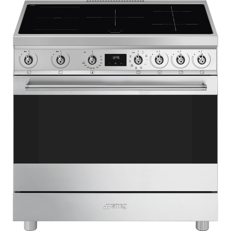 Cocina Smeg C9IMX2,  90x60 cm, Acero Ino