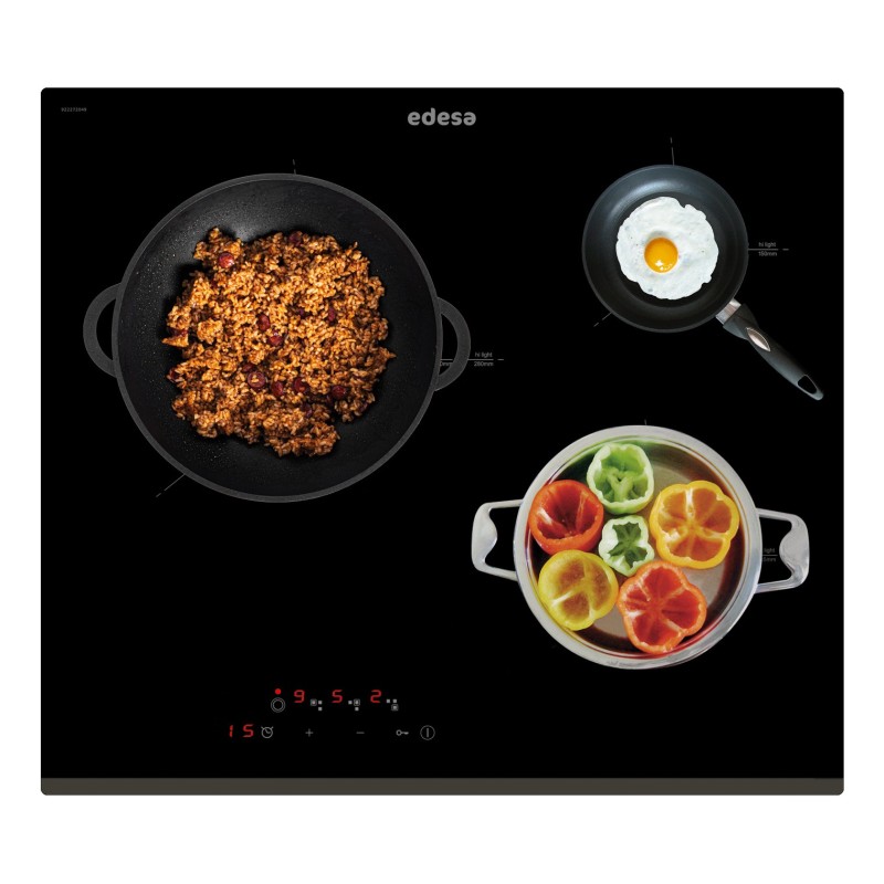 Vitro Edesa EVT6328BBKA, bisel frontal  