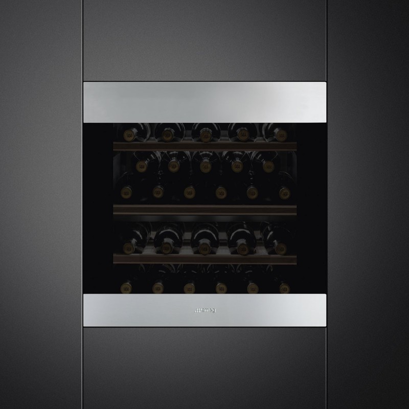 Vinoteca INT Smeg CVI329X3, Integración,