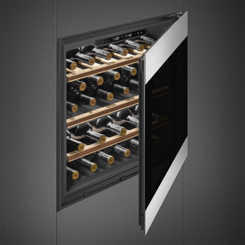 Vinoteca INT Smeg CVI329X3, Integración,