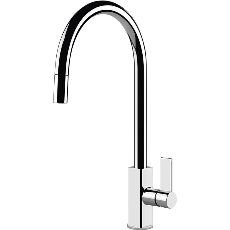 Grifo Smeg MRMG4DCR, Monomando, Caño Ext