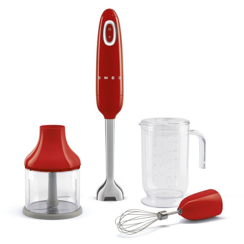 Batidora Smeg HBF03RDEU, 50' Style, Rojo