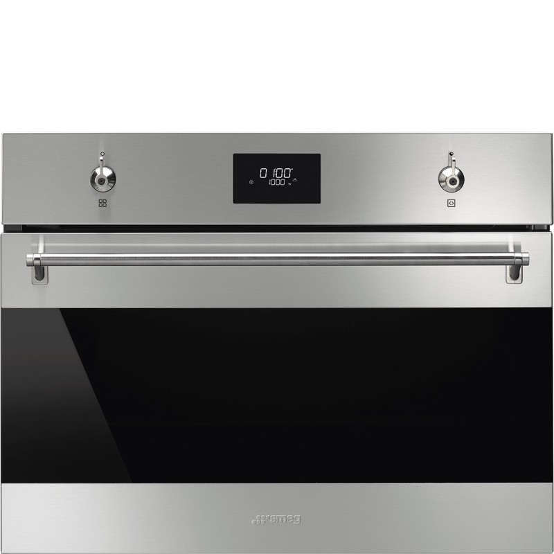 Microondas Smeg SO4301M0X, integrado, Cl