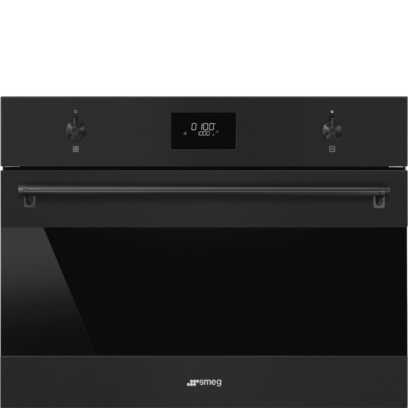 Microondas Smeg SO4301M0N, Compacto 45 c