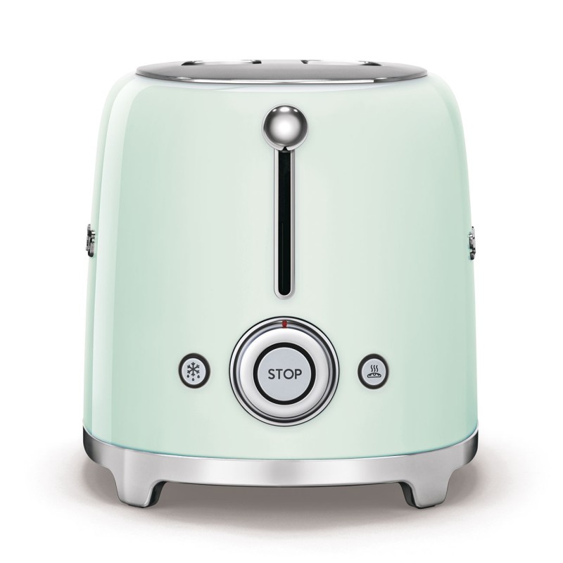 Tostador Smeg TSF01PGEU, 50' Style, Verd