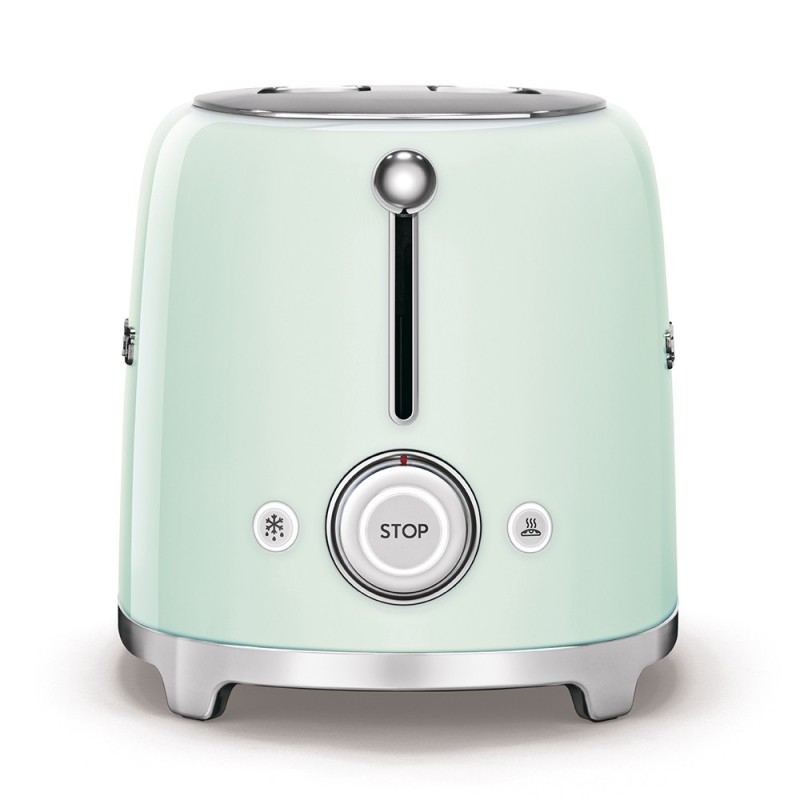Tostador Smeg TSF01PGEU, 50' Style, Verd