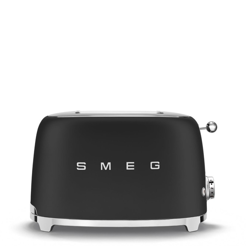 Tostador Smeg TSF01BLMEU, 50' Style, Neg
