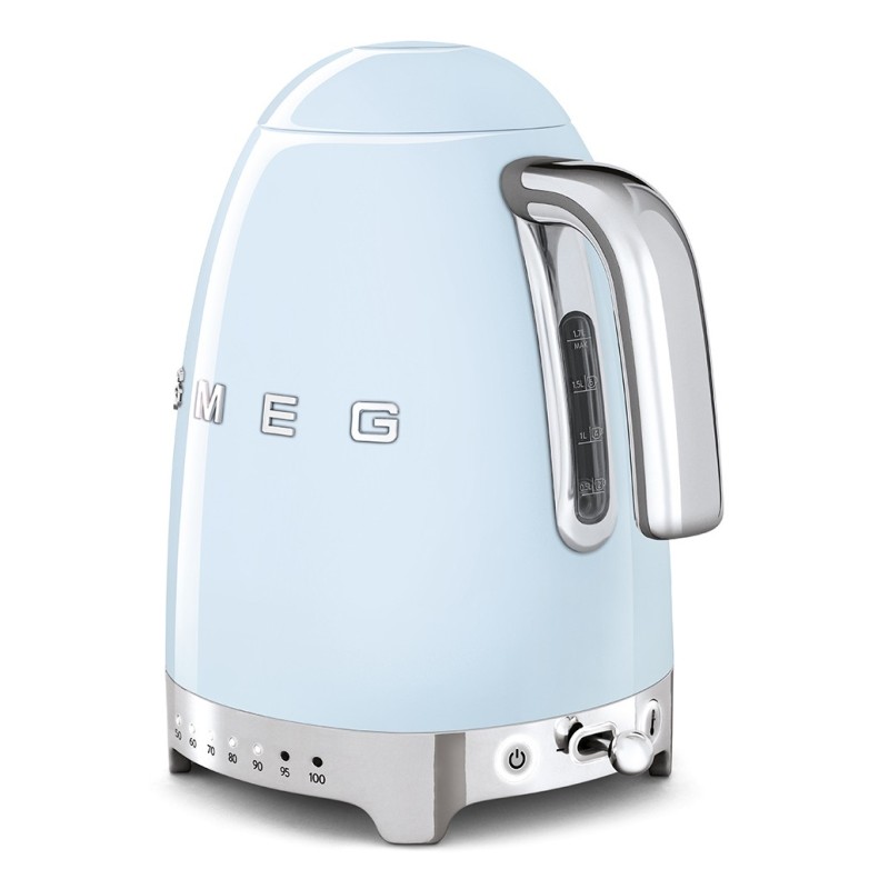 Hervidor Smeg KLF04PBEU, 50's Style, Azu