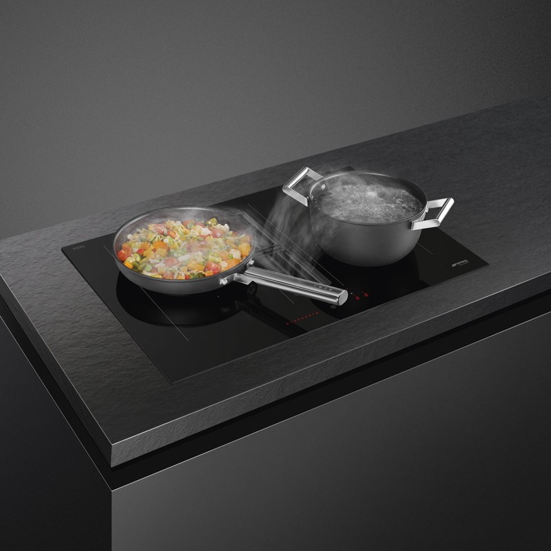 Induccion Smeg HOBD472D2,   con campana 