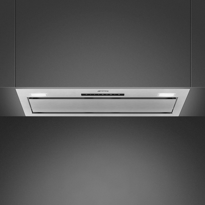 Campana Smeg KSG8P4X,  integrada con vis