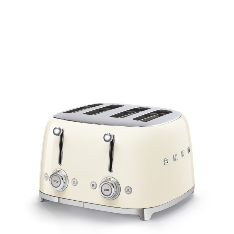 Tostador Smeg TSF03CREU, 50' Style, Crem