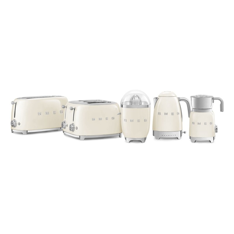 Tostador Smeg TSF03CREU, 50' Style, Crem