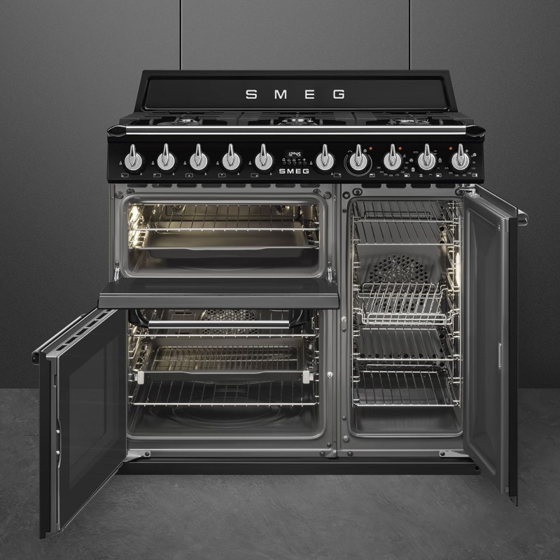 Cocina Smeg TR93BL,  Victoria, color neg
