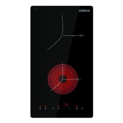 Vitro Edesa EVT3220BBKB Borde redondeado 2 focos Control Touch