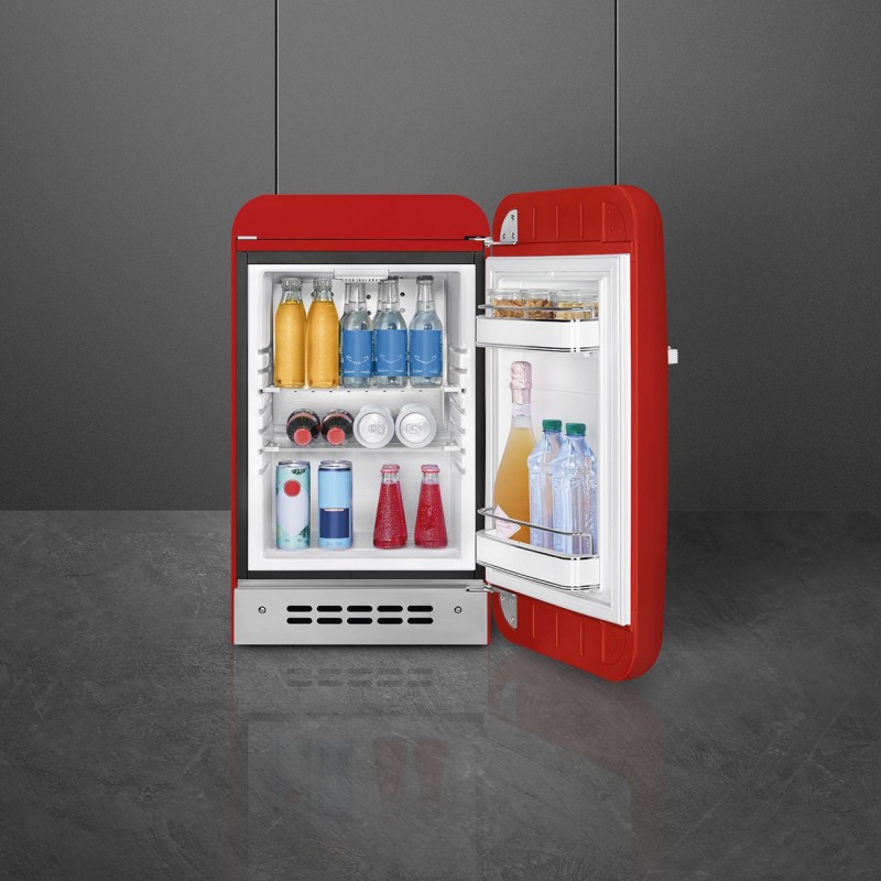 Frig 1p Smeg FAB5RRD6, 50' Style, Estáti