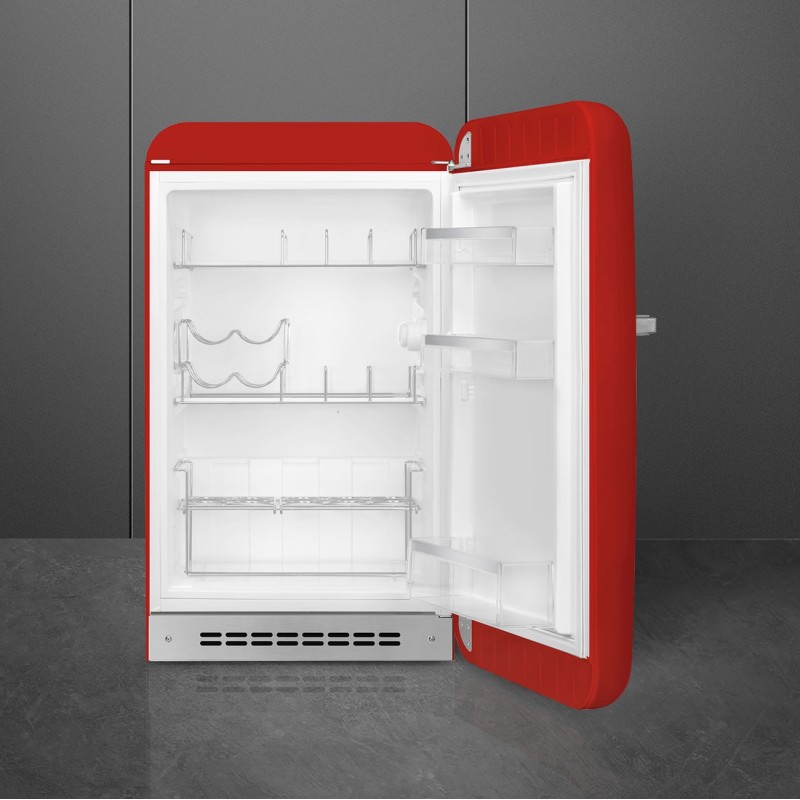 Frig 1p Smeg FAB10HRRD6, 50' Style, Está