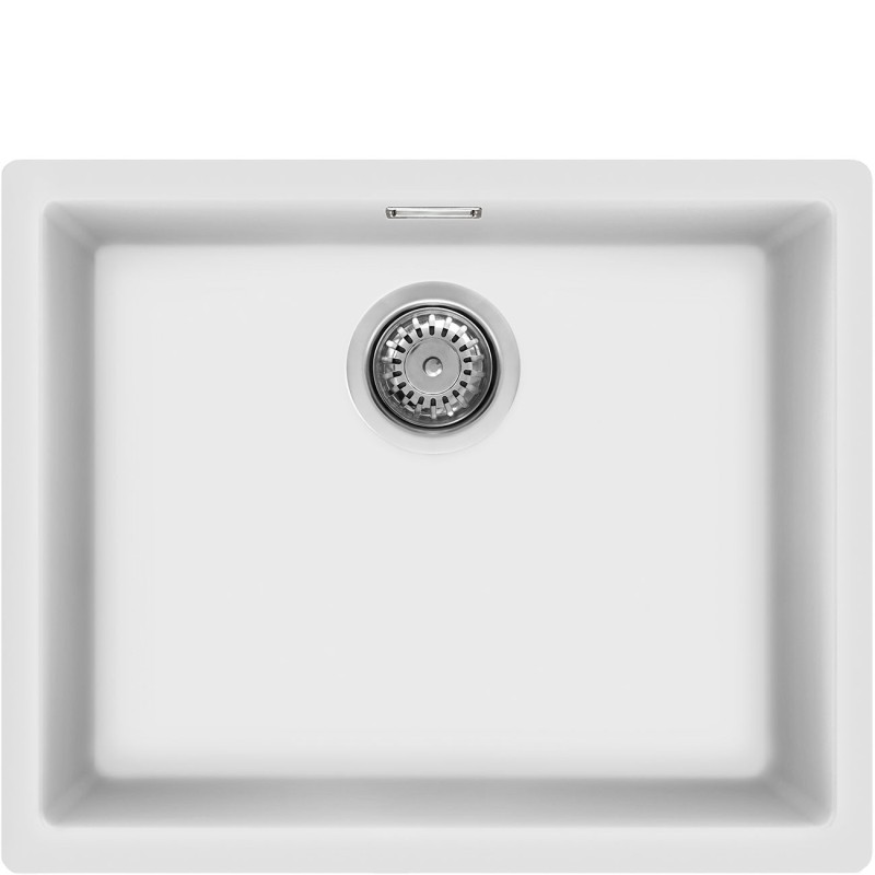 Fregadero Smeg VZP56B,  granito, 1 cubet