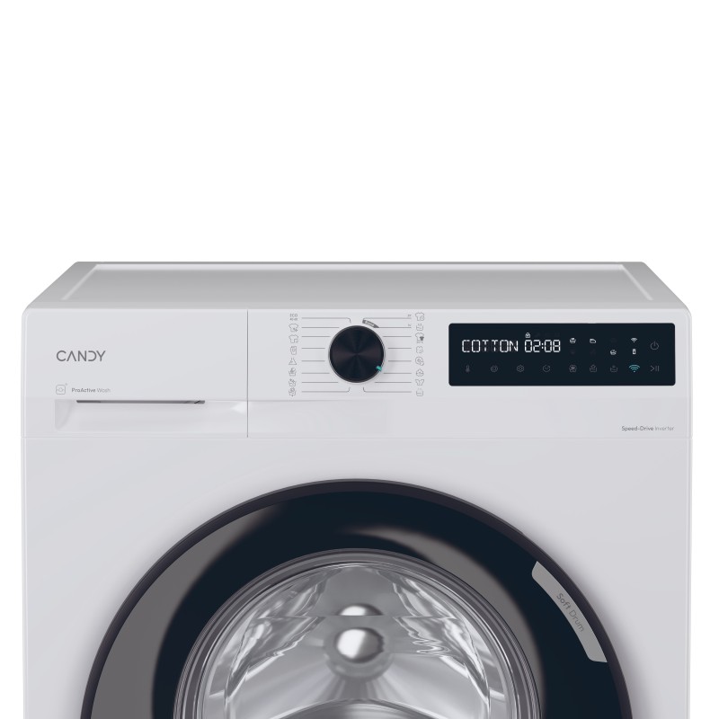 Lavadora Candy BR48B6S, Carga frontal, 8