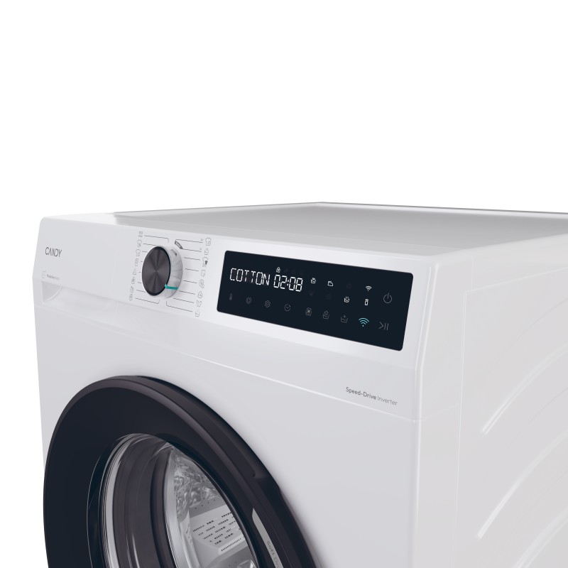 Lavadora Candy BR48B6S, Carga frontal, 8