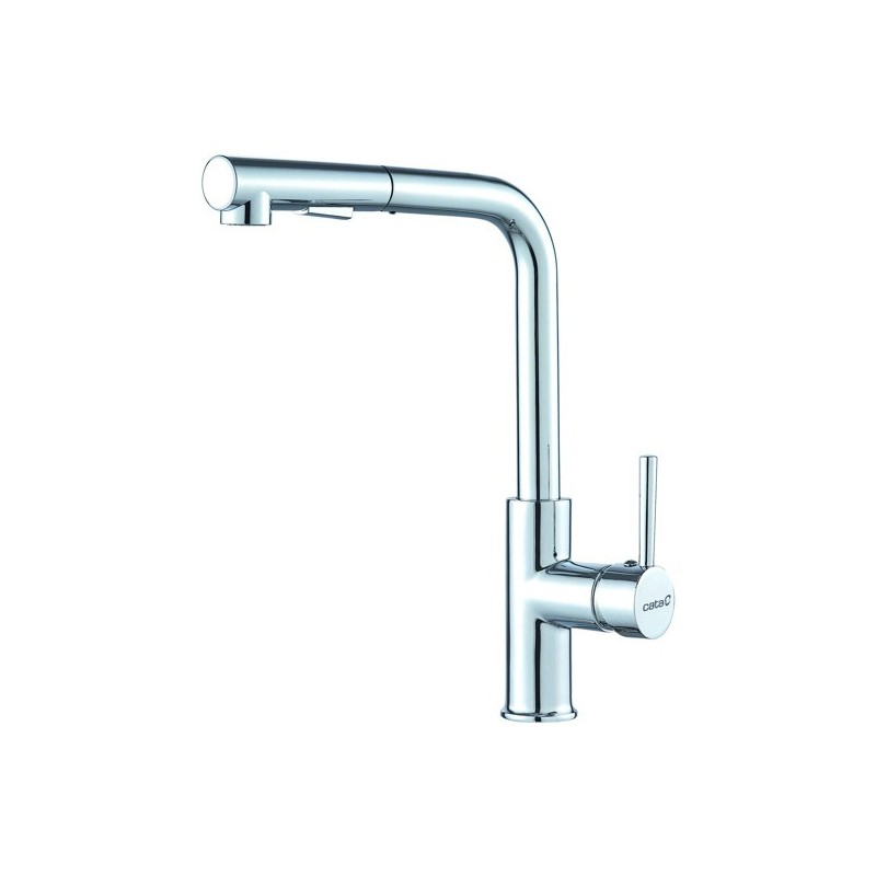 Grifo Cata CSE CROMO A, Caño Alto, monom