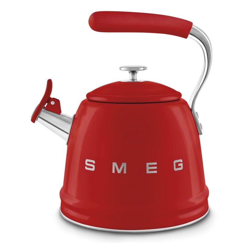 Hervidor Smeg WKF01RD,  Silbante, 50's s