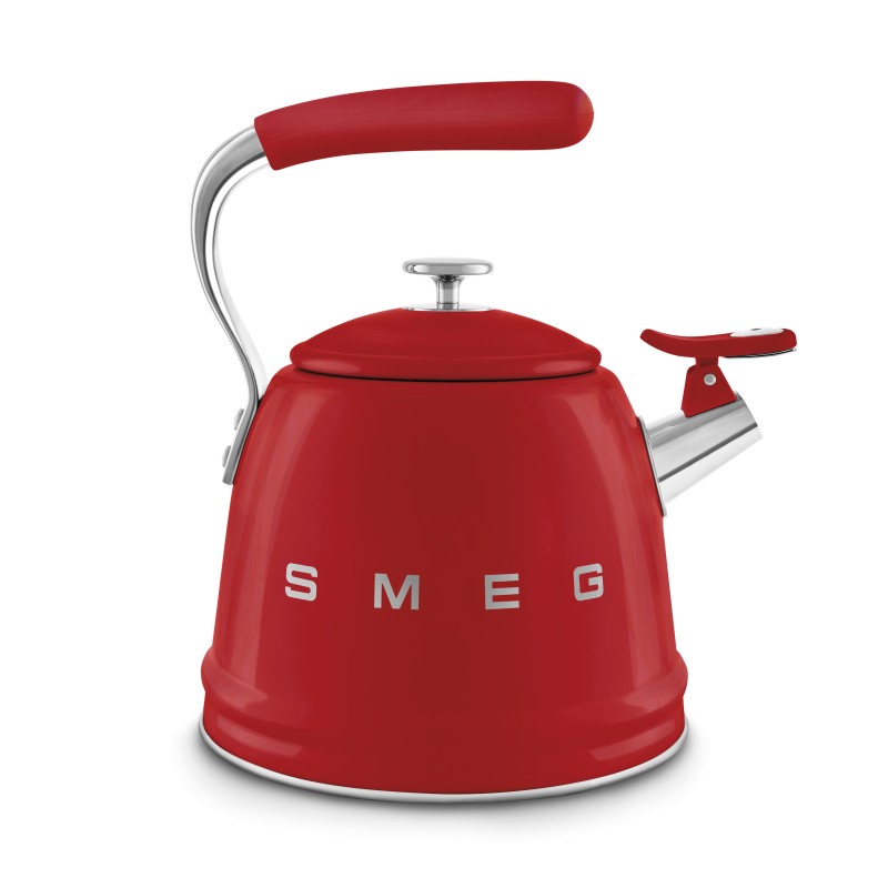 Hervidor Smeg WKF01RD,  Silbante, 50's s
