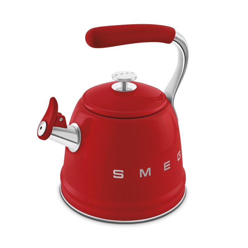 Hervidor Smeg WKF01RD,  Silbante, 50's s