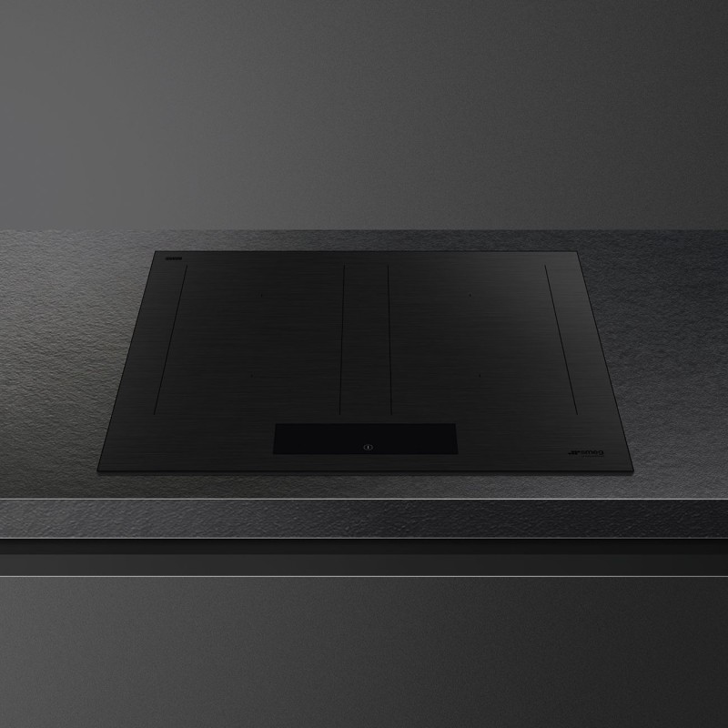 Induccion Smeg SIM3644MB,  Negro, Negro,