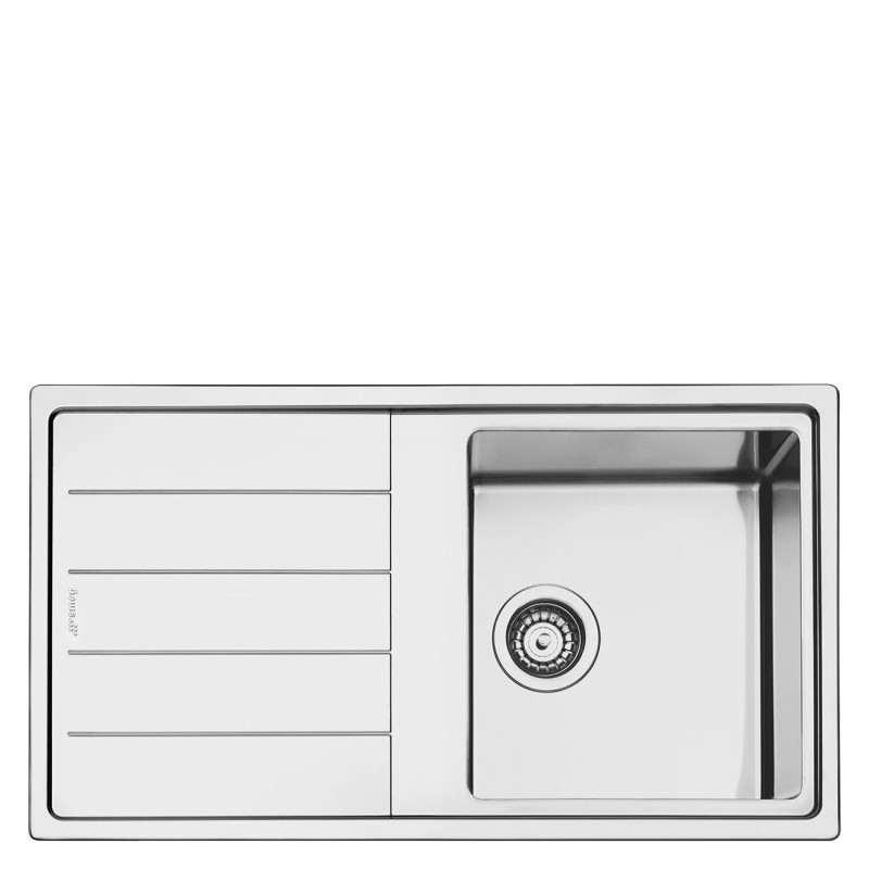 Fregadero Smeg LDR861-2, Acero Inoxidabl