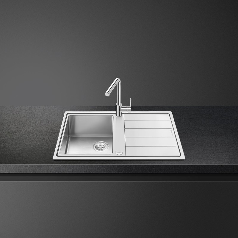 Fregadero Smeg LDR861-2, Acero Inoxidabl