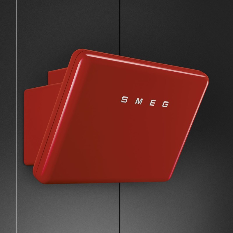 Campana Smeg KFAB75RD, Inclinada, Materi