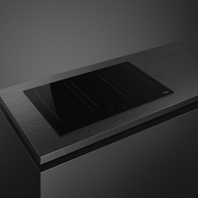Induccion Smeg SIM3864D,  Negro, Negro, 