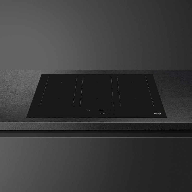 Induccion Smeg SIM3864D,  Negro, Negro, 
