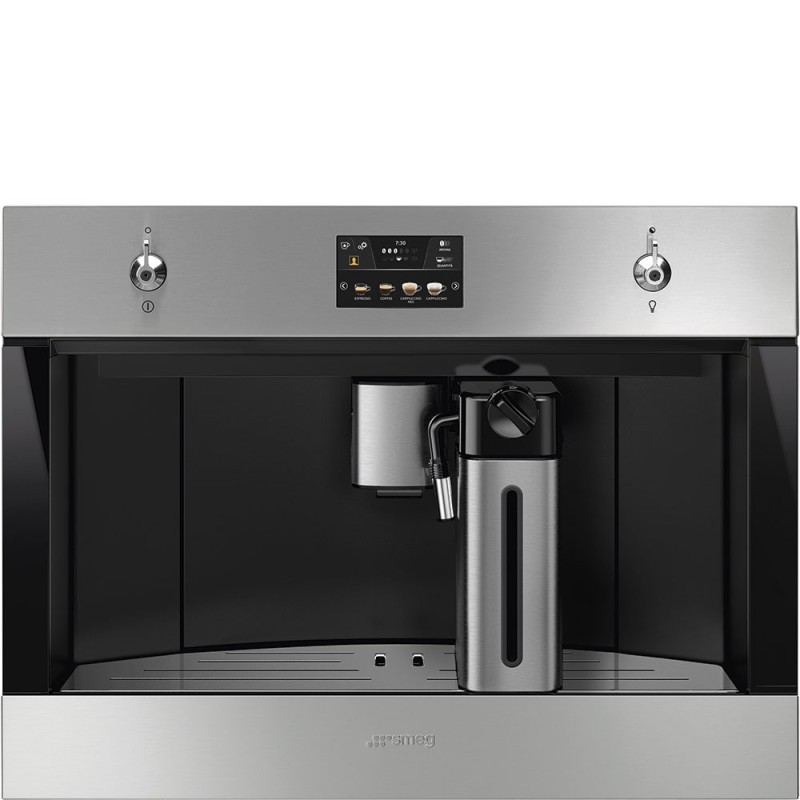 Cafetera Smeg CMS4303X, integración, Est