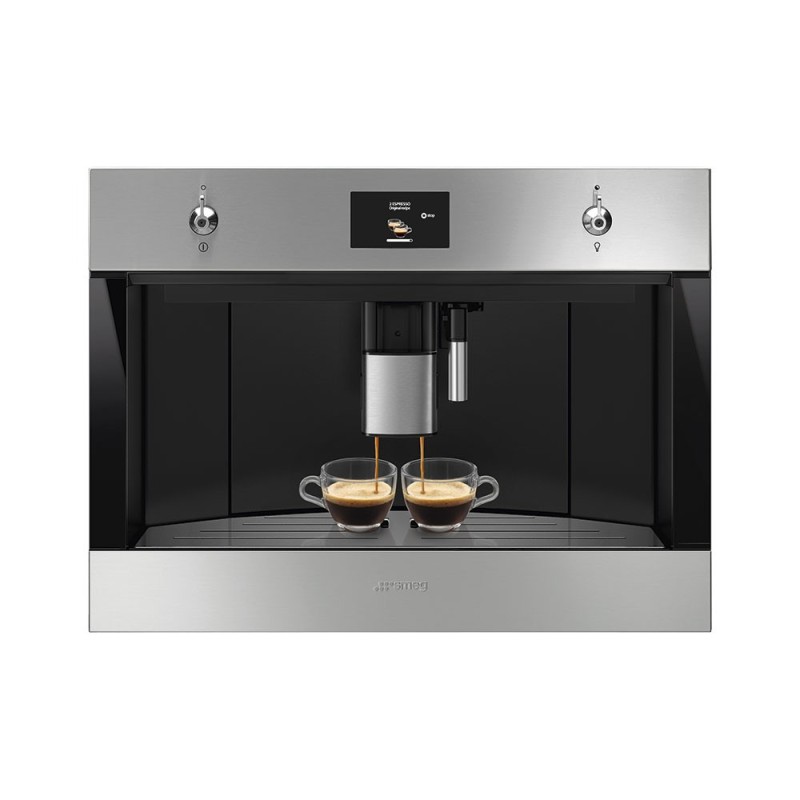 Cafetera Smeg CMS4303X, integración, Est