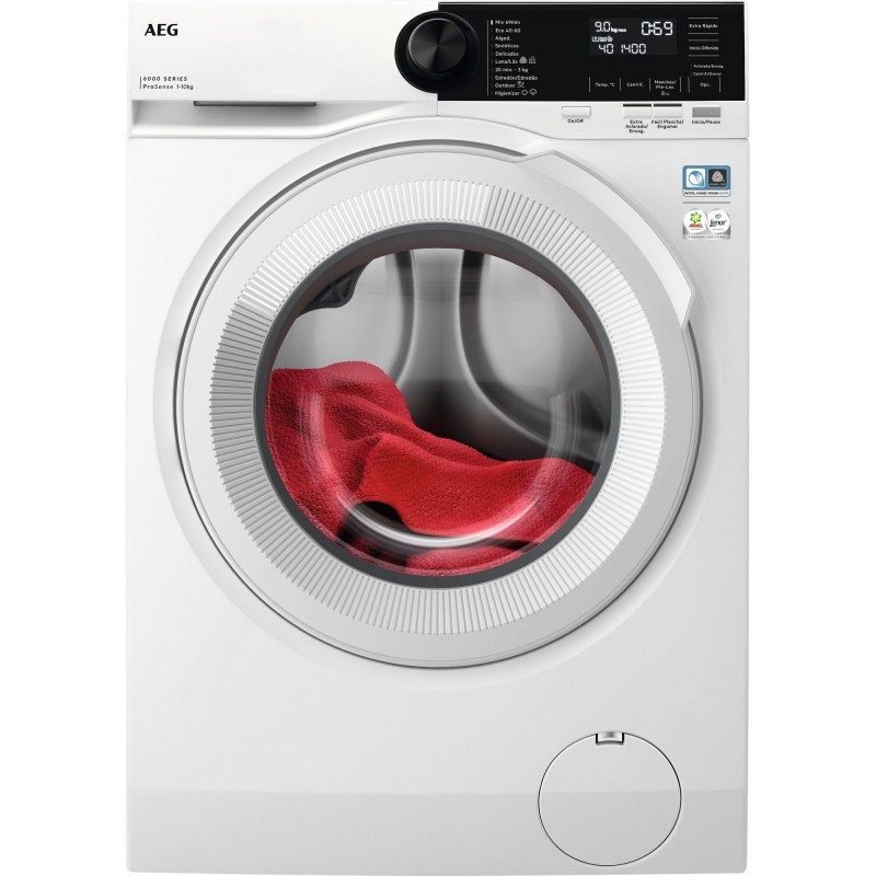 Lavadora AEG LFR6214O2B, ProSense, 10kg,