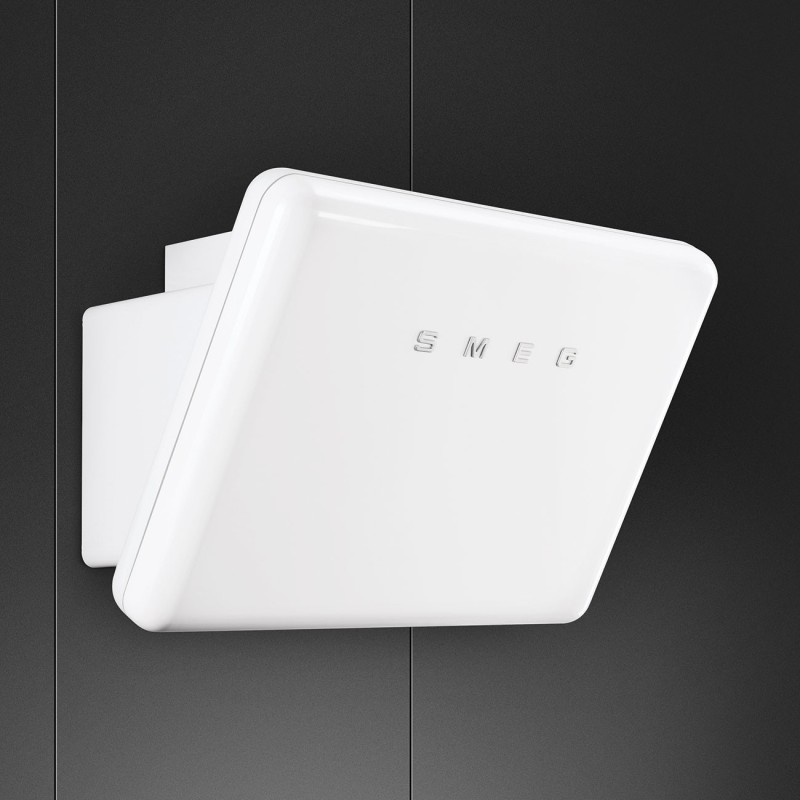 Campana Smeg KFAB75WH, Inclinada, Materi