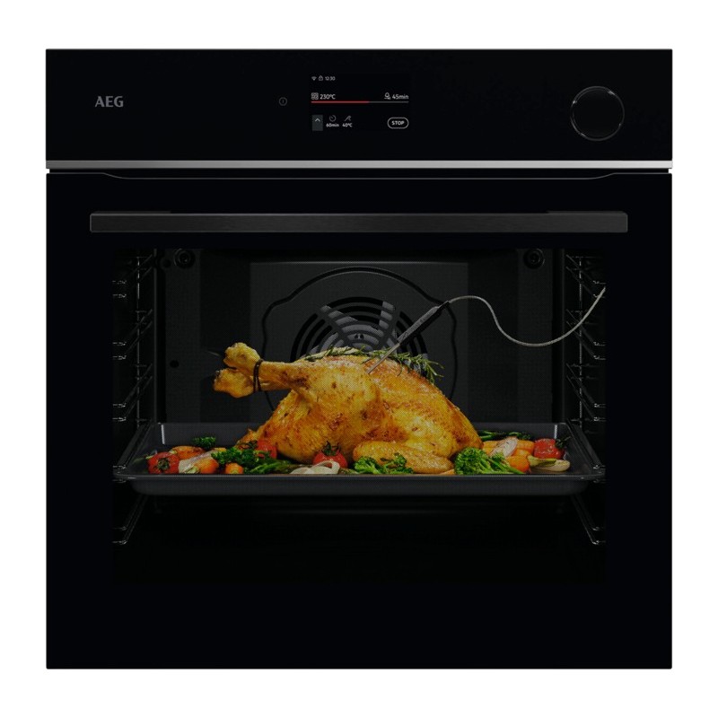 Horno AEG TR7PB73FSB, 72 litros, MealAss