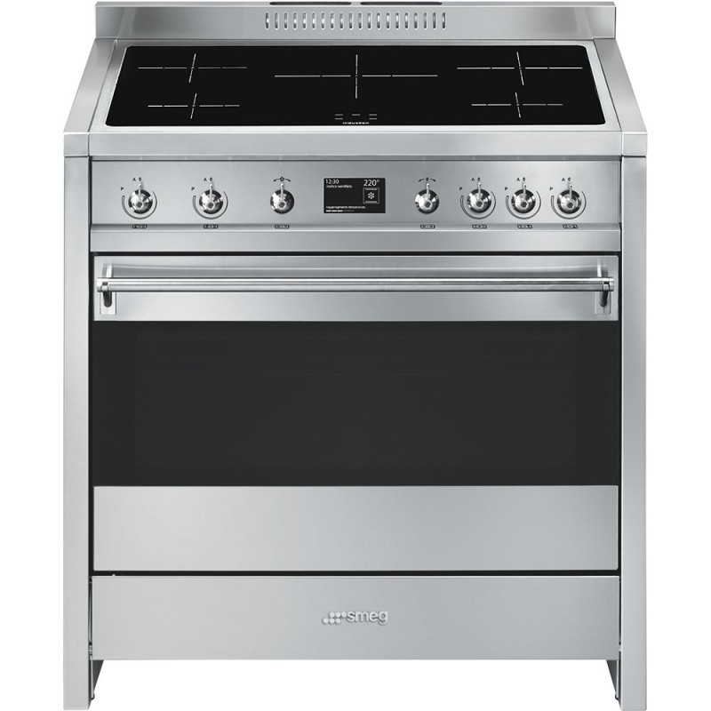 Cocina Smeg A1PYID-9,  90x60 cm, Opera, 